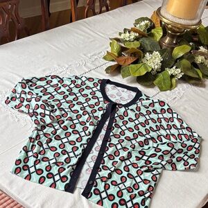 Crown and Ivy Colirful Cardigan Sweater